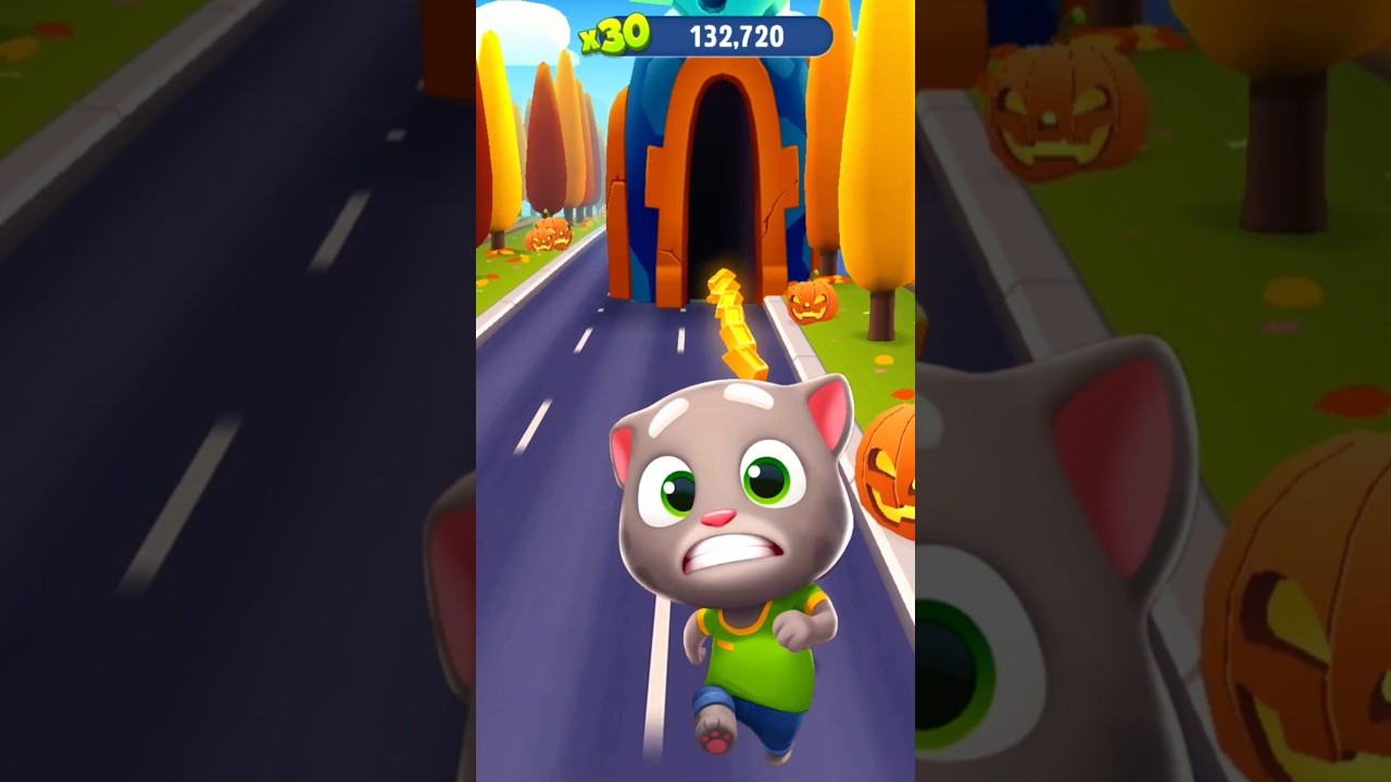 Talking Tom Gold Run 🌊 Tom kontra Zwariowana Planeta! #szorty #talanditom