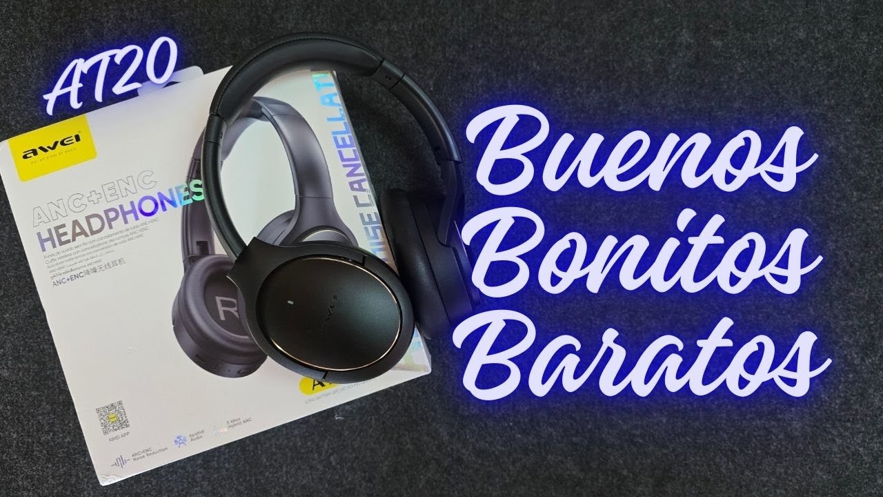 ¿Valen la pena? Unboxing y primeras impresiones AWEI A-T20