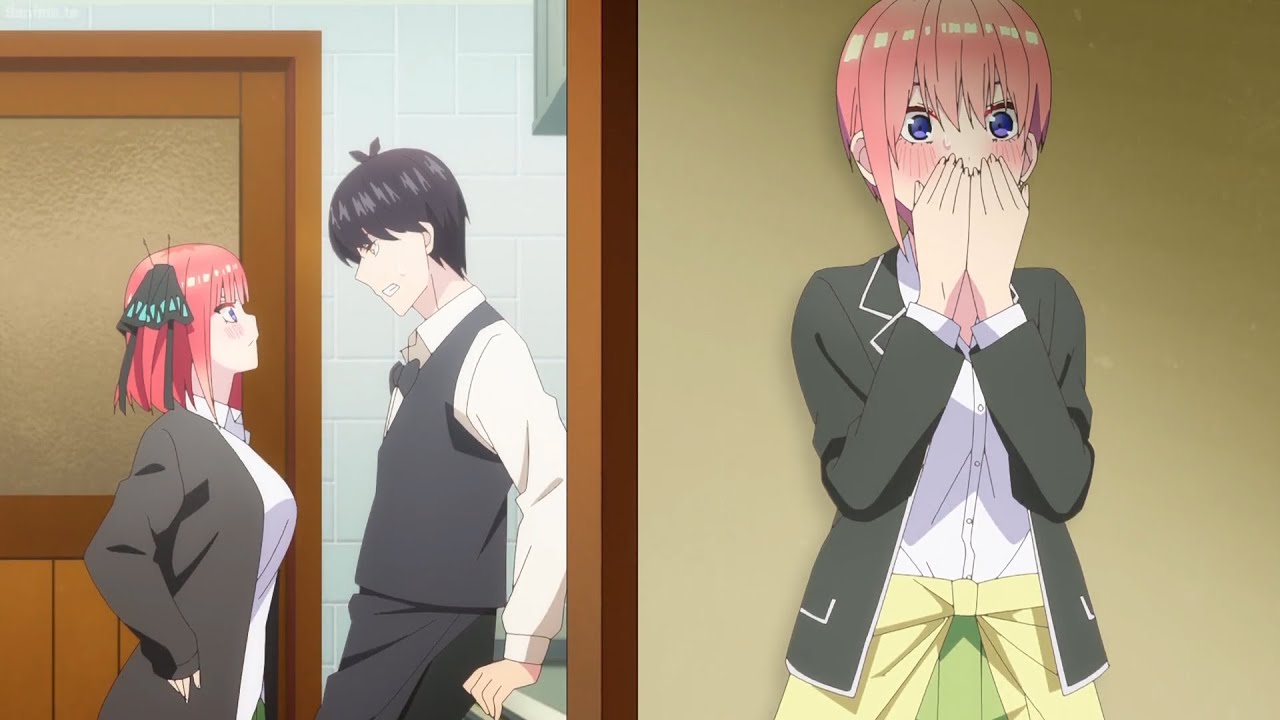 五等分の花嫁∬ 第10話 - Ichika finds out that Nino is secretly dating Fuutarou || 5-toubun no Hanayome 2021