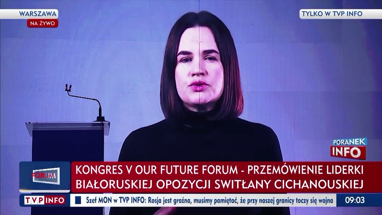 Cichanouska: Ci, kt&oacute;rzy mieli odwagę sprzeciwić się reżimowi Łukaszenki przebywają w więzieniach