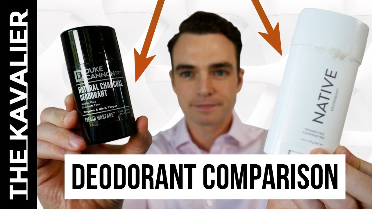 Ditching Aluminum - Native vs  Duke Cannon Natural Deodorant Review
