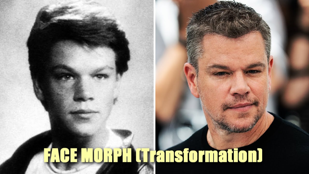 THE EVOLUTION OF MATT DAMON (1970-2022) | FACE MORPH
