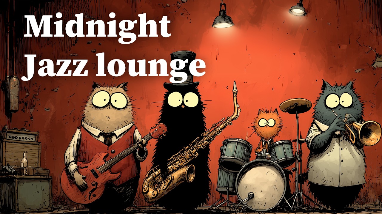 Midnight Jazz Lounge 🎷1 Hour Smooth Relaxing Jazz | Study, Work & Late Night Vibes
