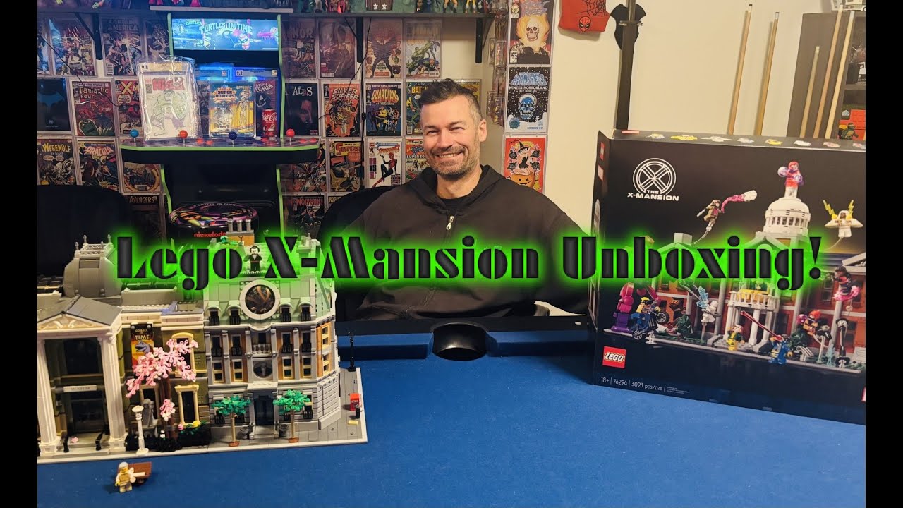 Lego X-Mansion Unboxing!