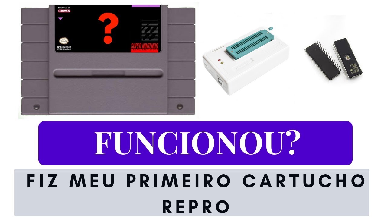 Fiz meu Primeiro Cartucho Repro! Prestou?