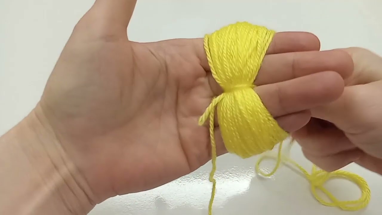 Çok kolay ponpon yapımı
