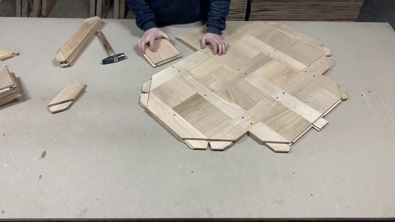 Versailles parquet flooring - La méthode traditionnelle française!