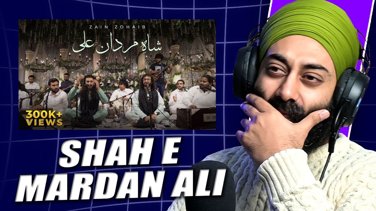 Shah e Mardan Ali | Zain Zohaib | Ustad Nusrat Fateh Ali Khan Qawwali | PunjabiReel TV