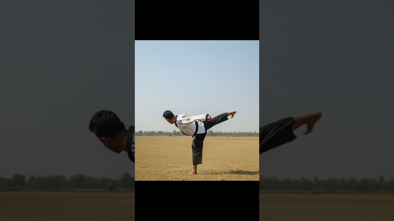 Taekwondo Back Kick Knockout 💪 | Taekwondo Back Kick 🥋 | 