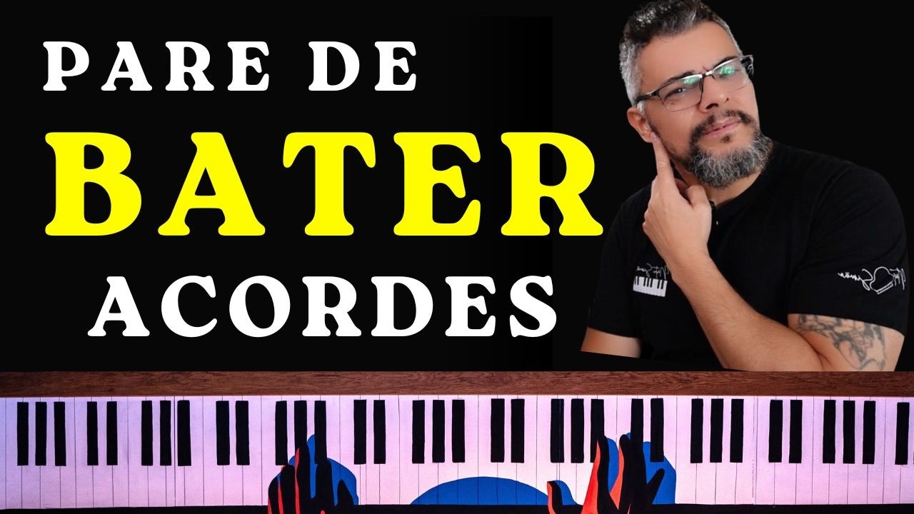ESTE É O SEGREDO PARA TOCAR SEM BATER OS ACORDES NO TECLADO