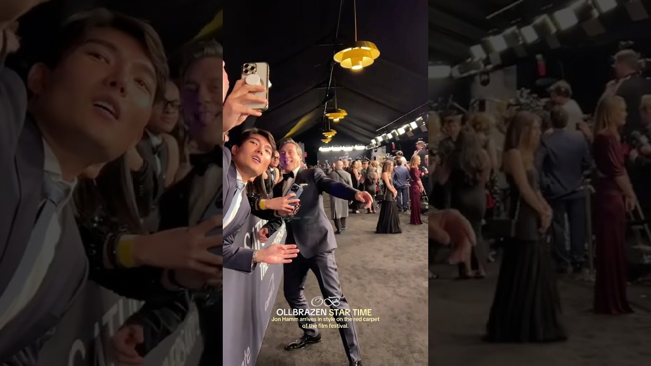 Джон Хэмм эффектно появился на красной дорожке кинофестиваля. ⭐️🤩 