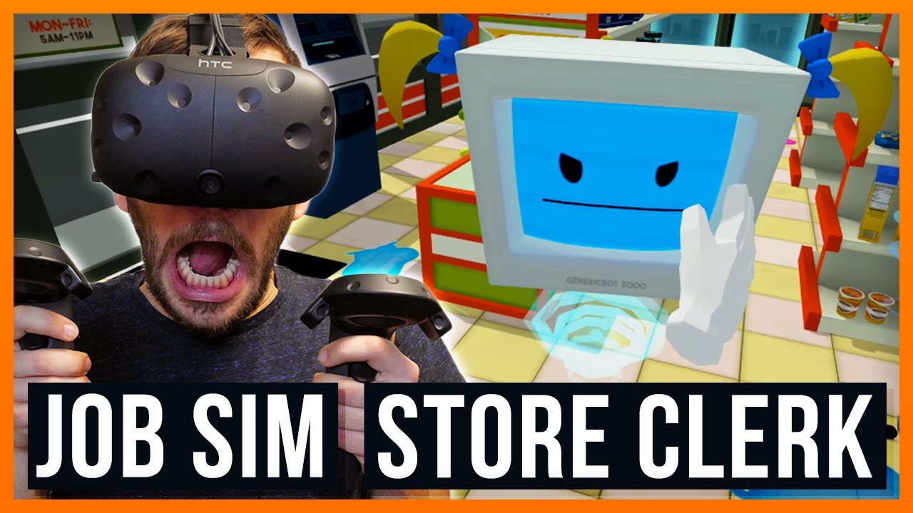 Ich belästige kleine Robo-Mädchen! - Job Simulator