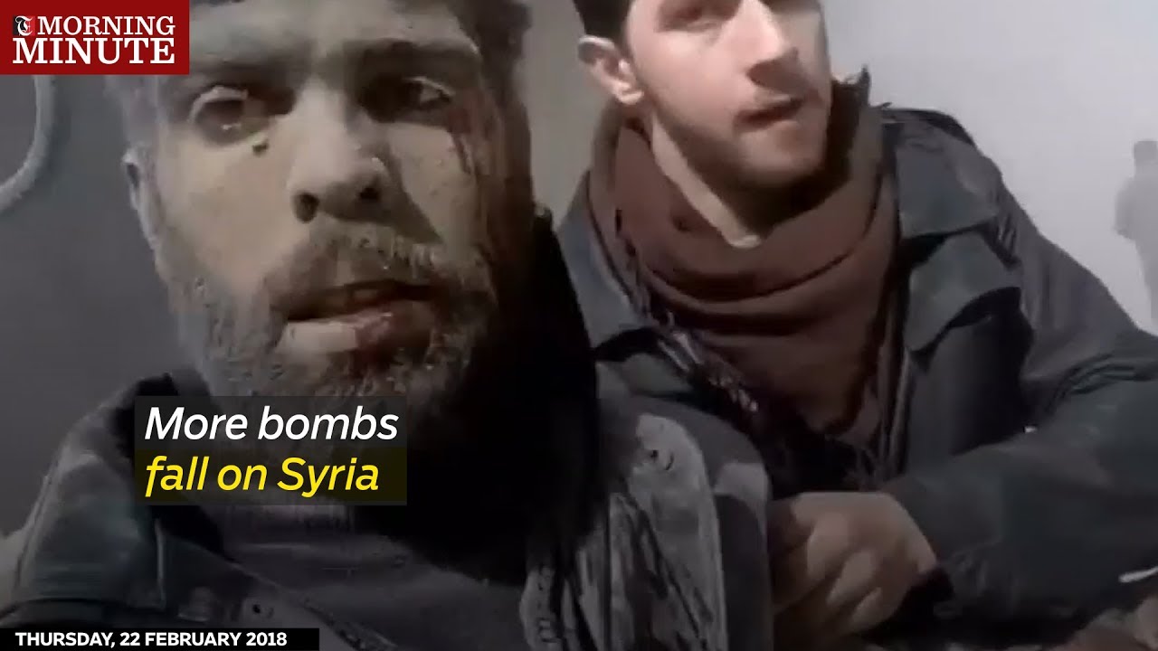 More bombs fall on Syria