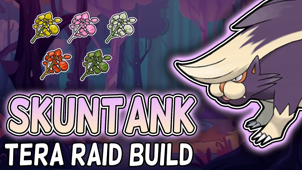 BEST Skuntank Build For Raids In Pokemon Scarlet And Violet
