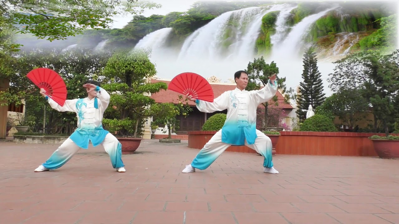 Thái cực quạt trần gia 24 thức | Võ Sư Nguyễn Văn Thảo: 0912810016