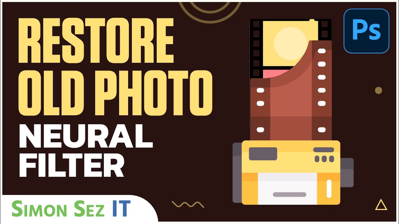 How to Restore an Old Photo using Neural Filter in Photoshop CC