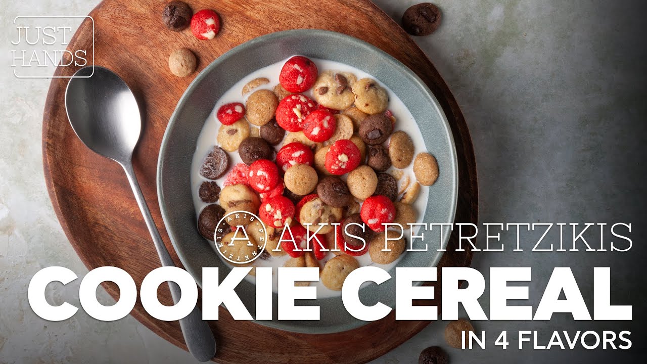 Cookie Cereal In 4 Flavors | Akis Petretzikis