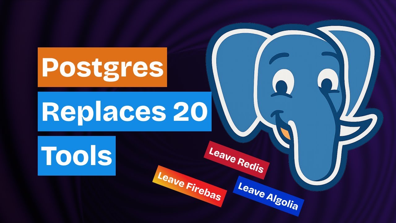 Вам не нужно 20 инструментов. Просто используйте PostgreSQL. Серьезно.