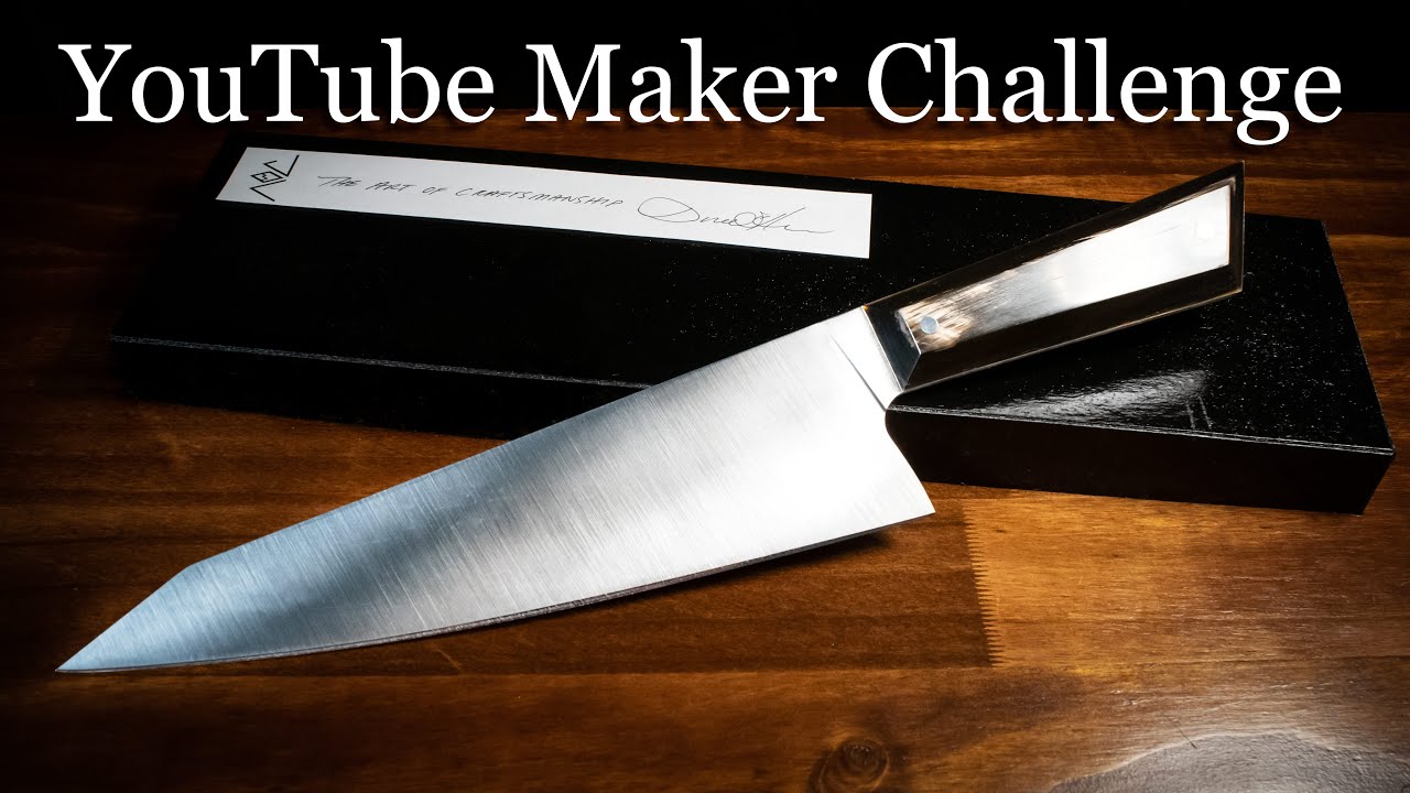 Изготовление поварского ножа K-Tip Gyuto