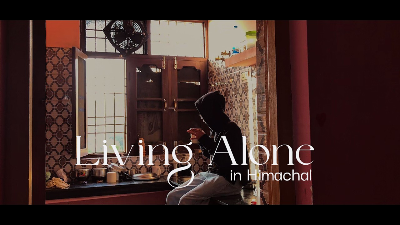 Living alone in my 22s  vlog in Himachal | day in my life | grocery restock, home-cooking
