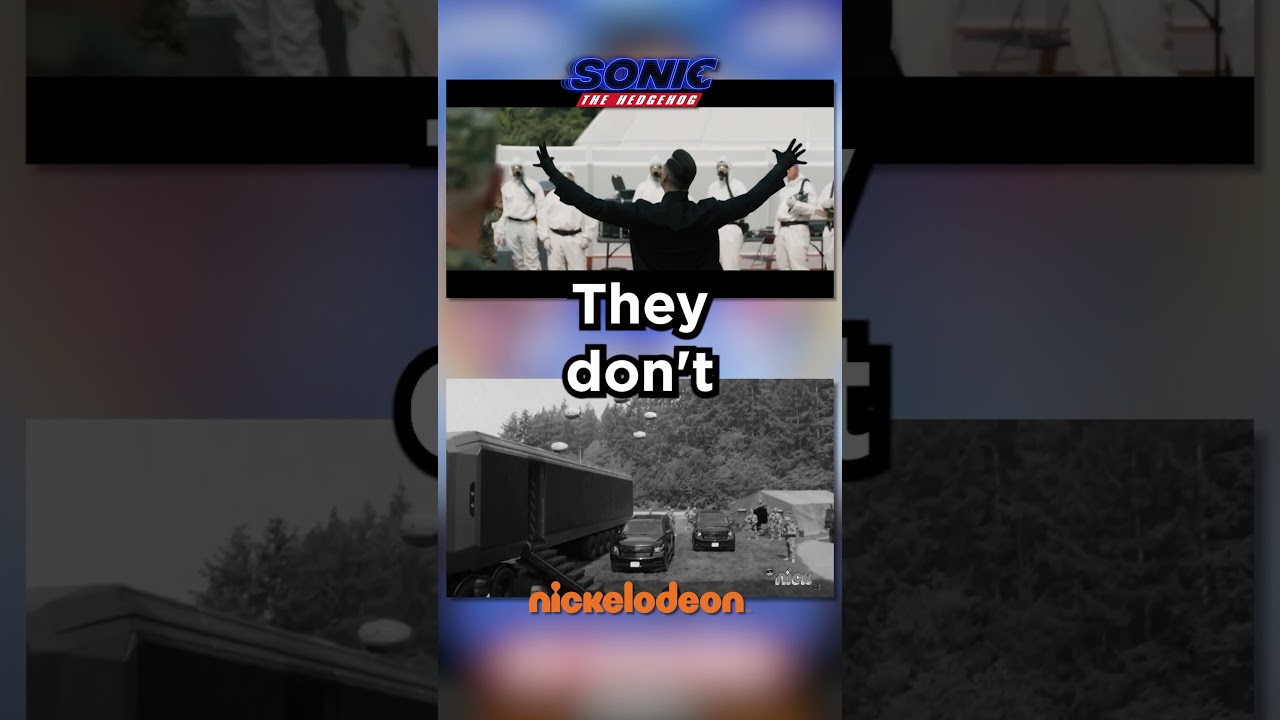 Nickelodeon's WEIRD Sonic Movie Censor 