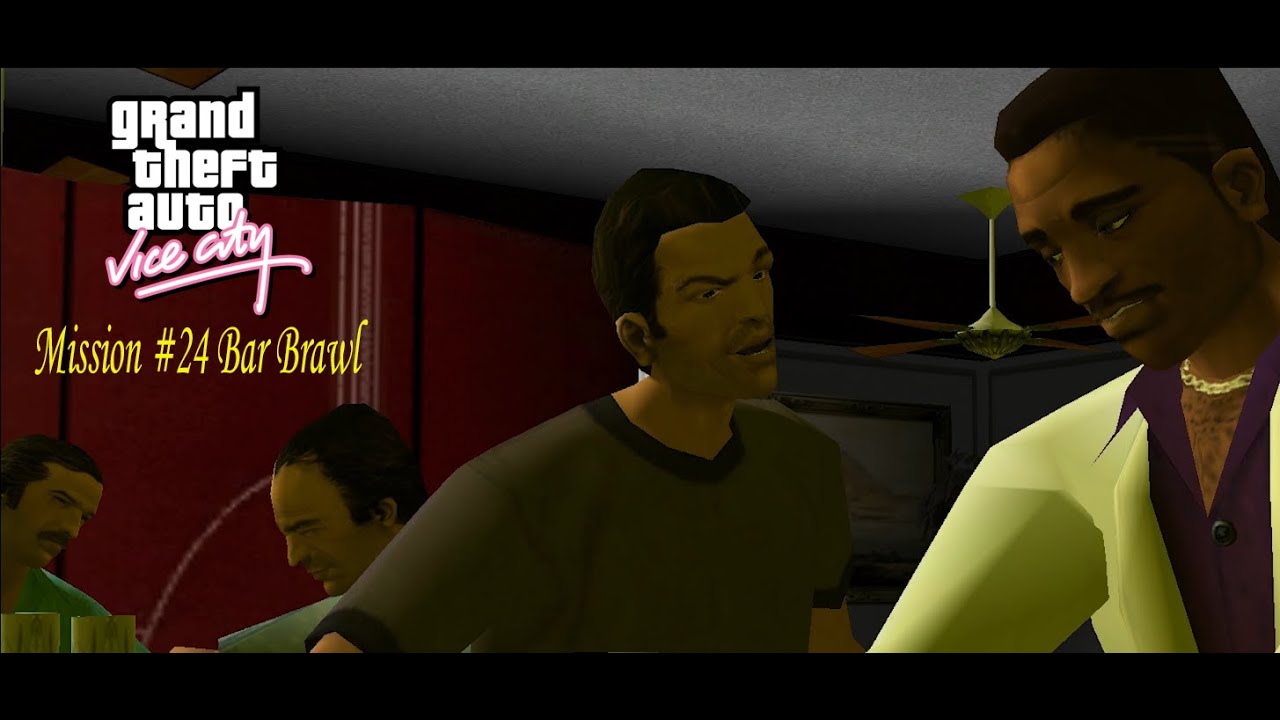 Grand Theft Auto Vice City Mission #24 Bar Brawl