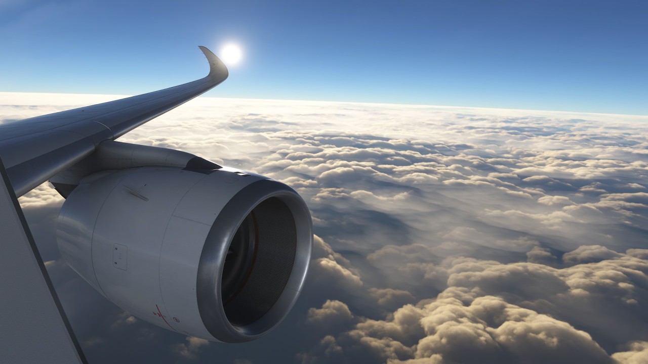 MSFS 2020 / Lufthansa A359 / Climbing to FL410