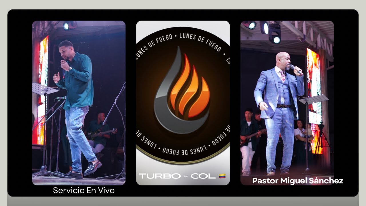 Lunes de Fuego en Turbo - Colombia con el pastor Miguel Sánchez / profeta Fernando Berrio 