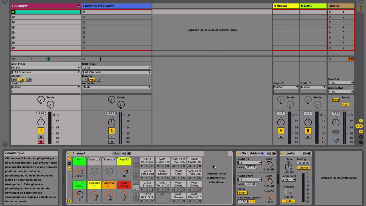 Tout sur Ableton - External Audio Effect et External Instrument [Tuto]