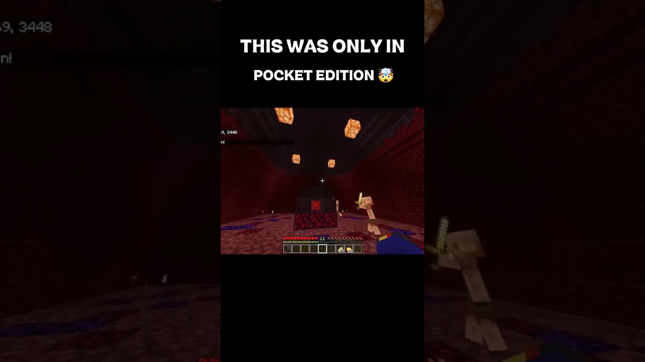 Pocket Edition Had Secret Features 😳 