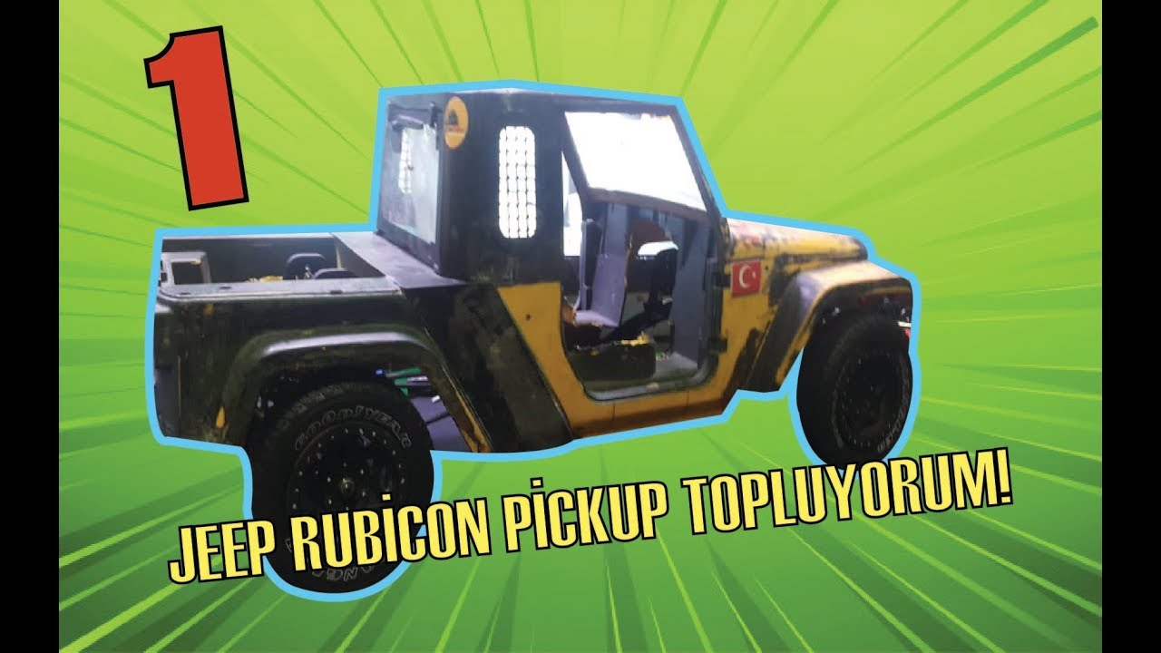 Rc Crawler Джип Рубикон Пикап! 1/10 AXIAL SCX 10