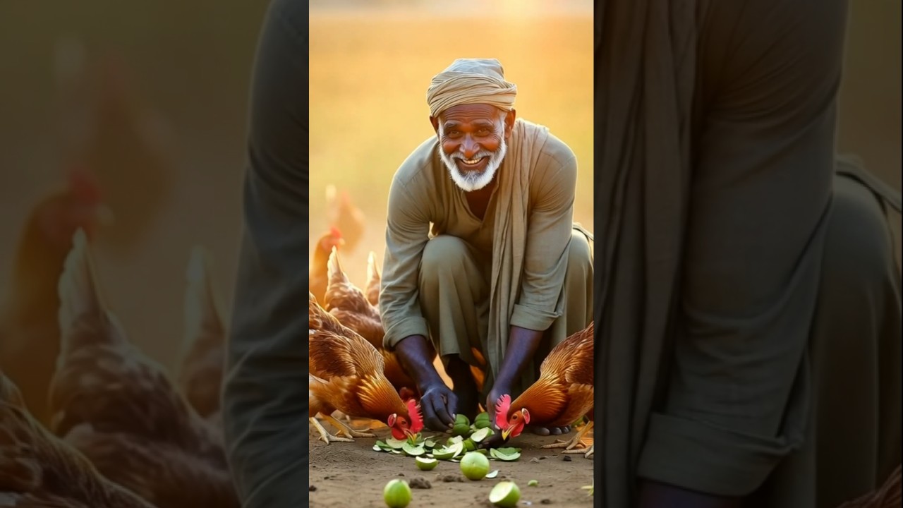 “प्यास से मरती मुर्गियाँ और किसान का नेक दिल ❤️ 