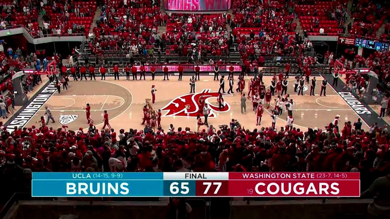 #19 WSU MBB: Highlights vs. UCLA | 3/2/24