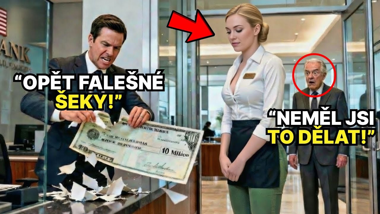Manažer banky roztrhal šek servírky na 10 milionů dolarů - Pak Řekl Její Šéf...