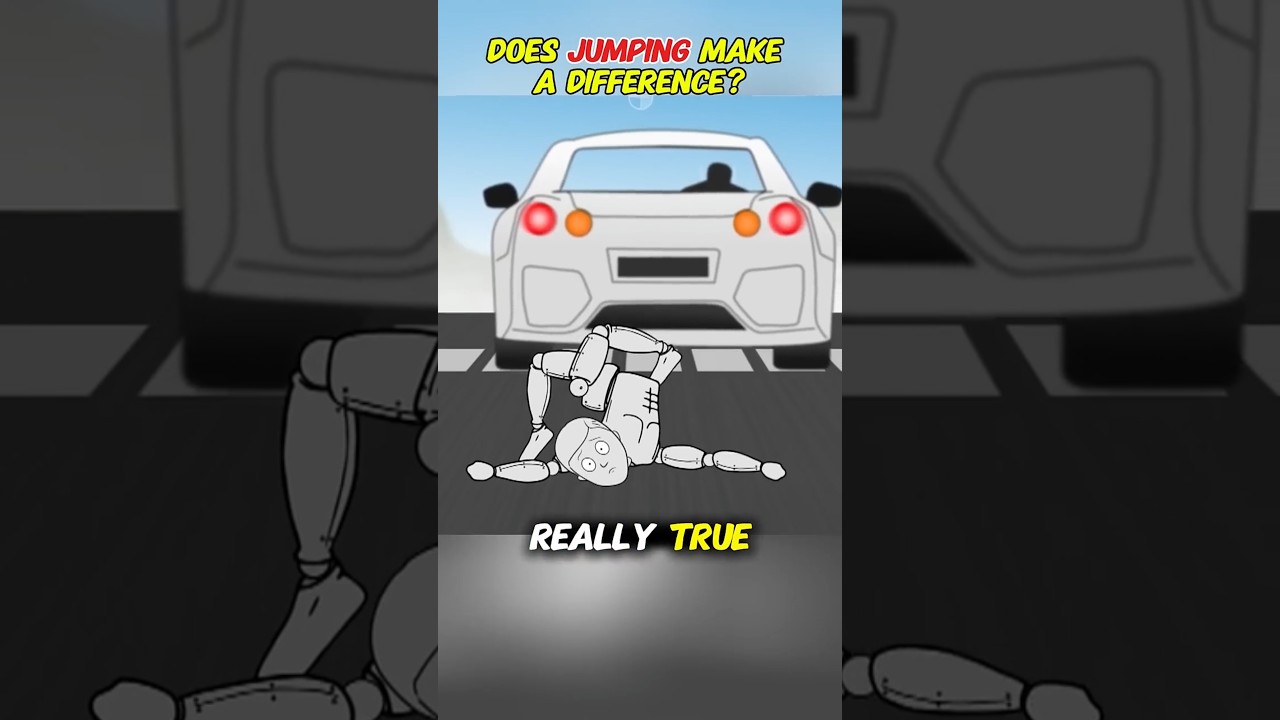 Does Jumping Help in a Crash? 
