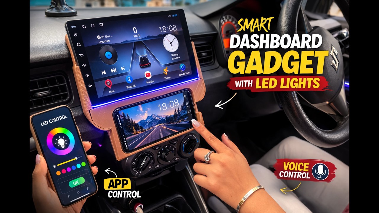 I Redesigned My Car Dashboard with 3D Printing (No Phone Holder Needed)