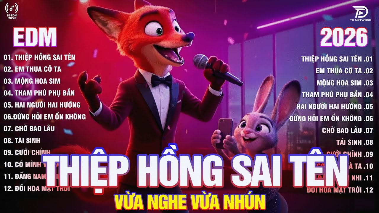 Nhạc EDM TikTok Triệu View ♫ Thiệp Hồng Sai Tên Remix - Top 20 BXH Nhạc Trẻ Remix Gây Bão 2026