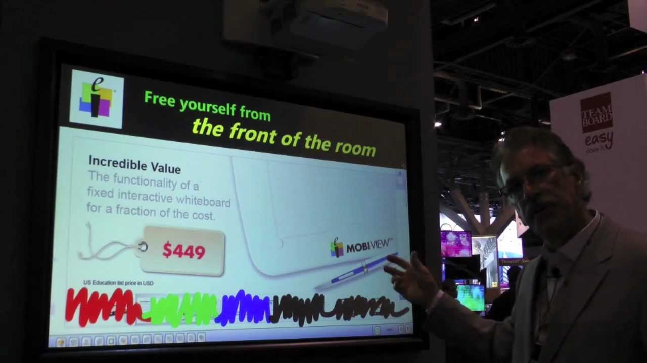 NewComm Technologies presents dNp's Short Throw Screen at INFOCOMM 2012
