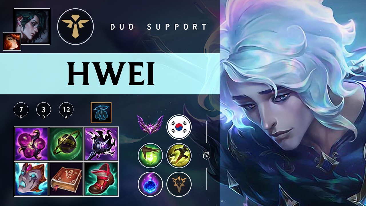 Hwei Support vs Swain - KR Master Patch 26.03