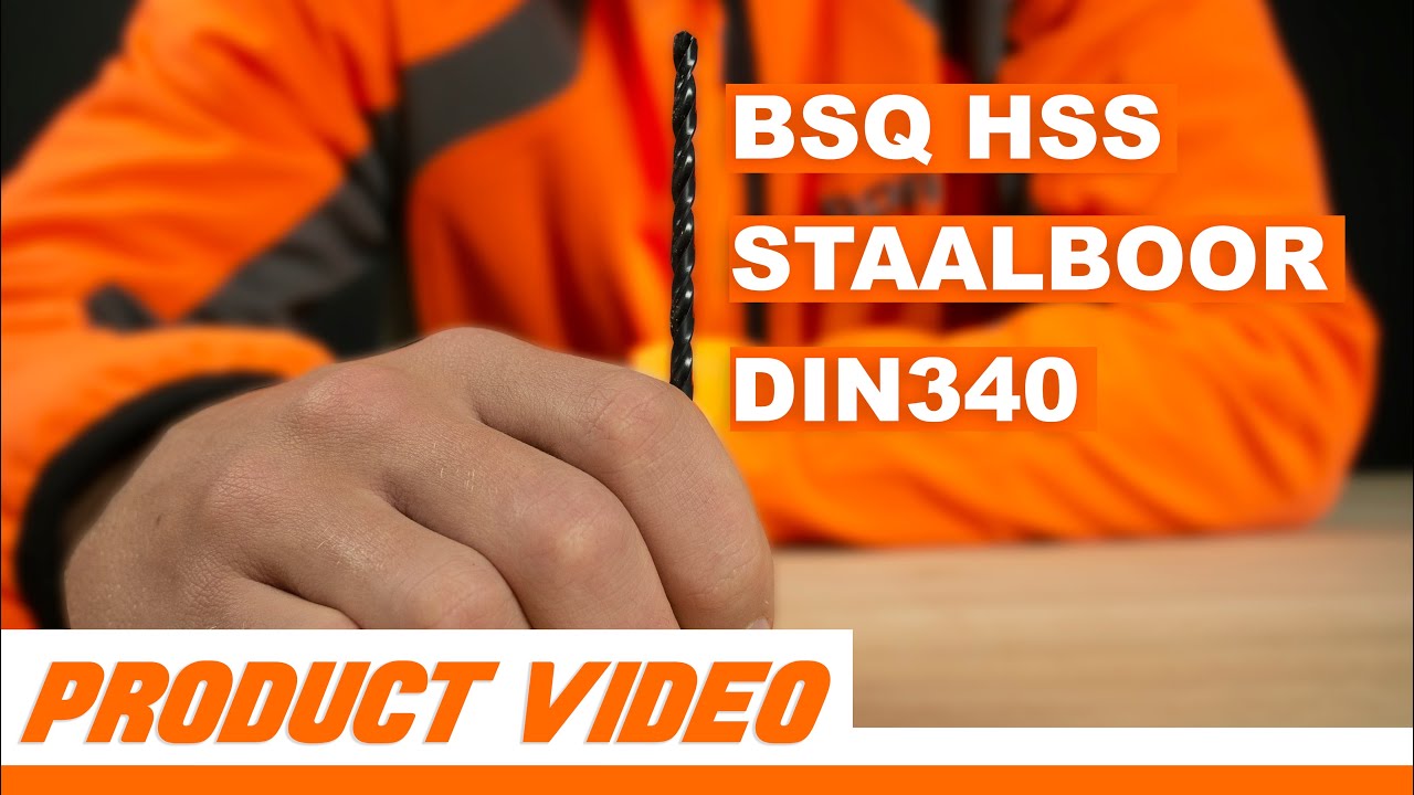 DE BSQ HSS STAALBOOR DIN340! | Borgh
