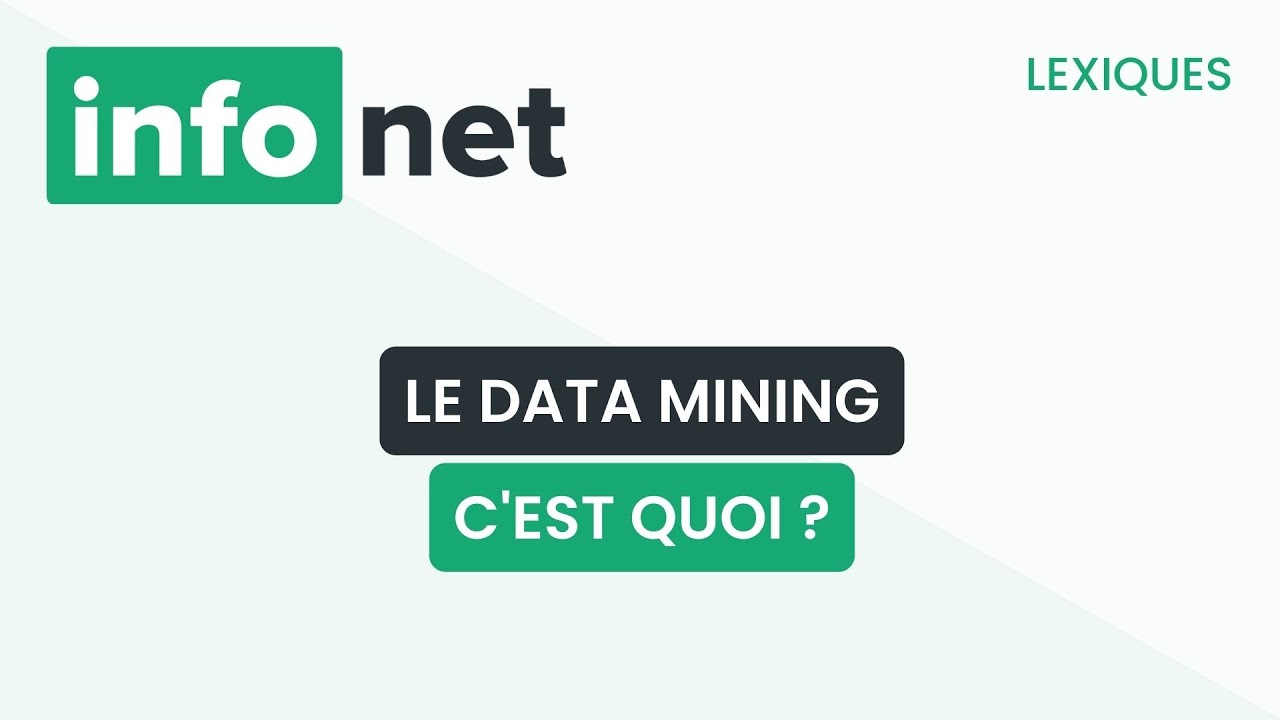 Le data mining, c'est quoi ? (d&eacute;finition, aide, lexique, tuto, explication)