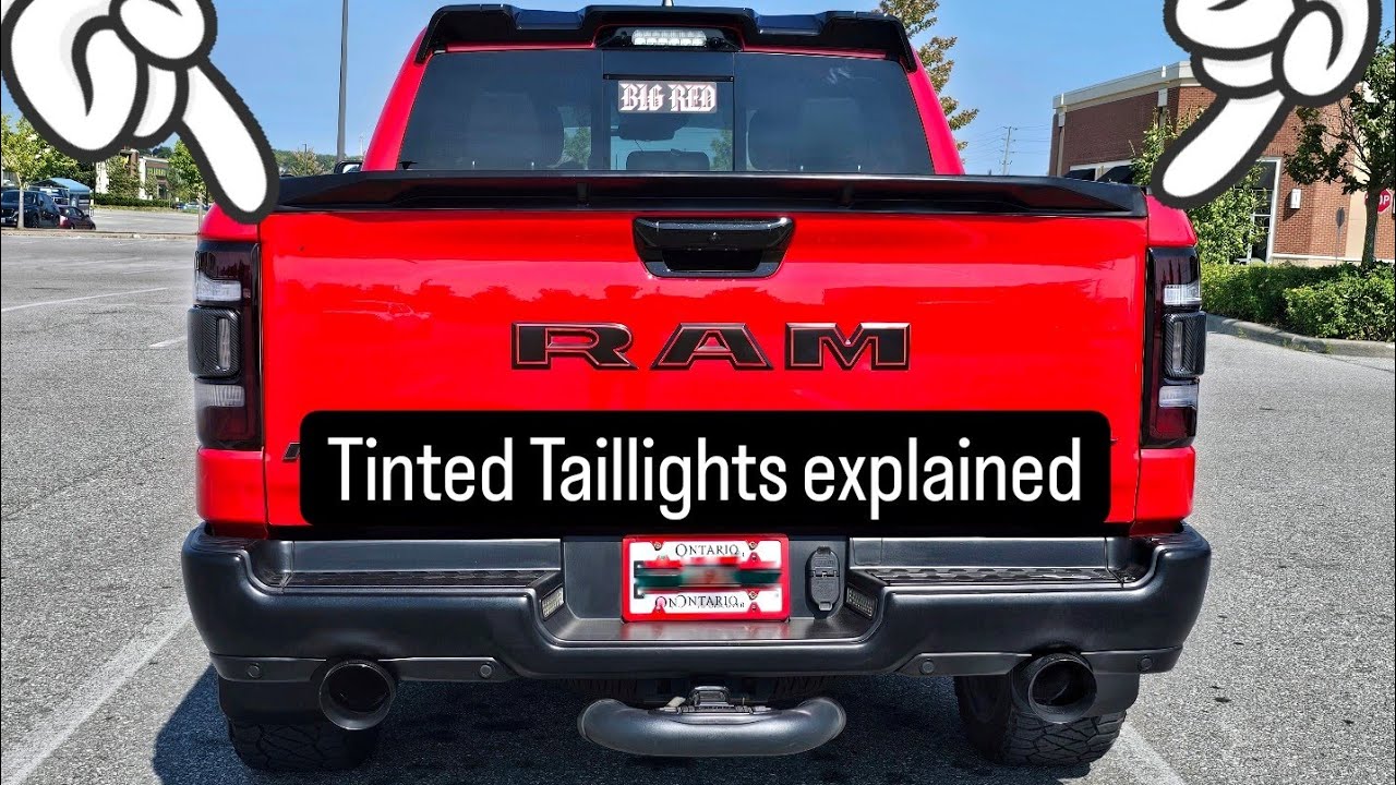 Ram 1500 Tinted Taillights Explained!