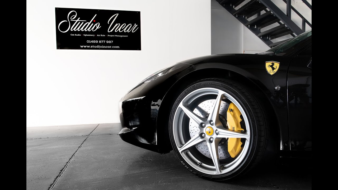 Ferrari 458 UPGRADED Speakers - Installation