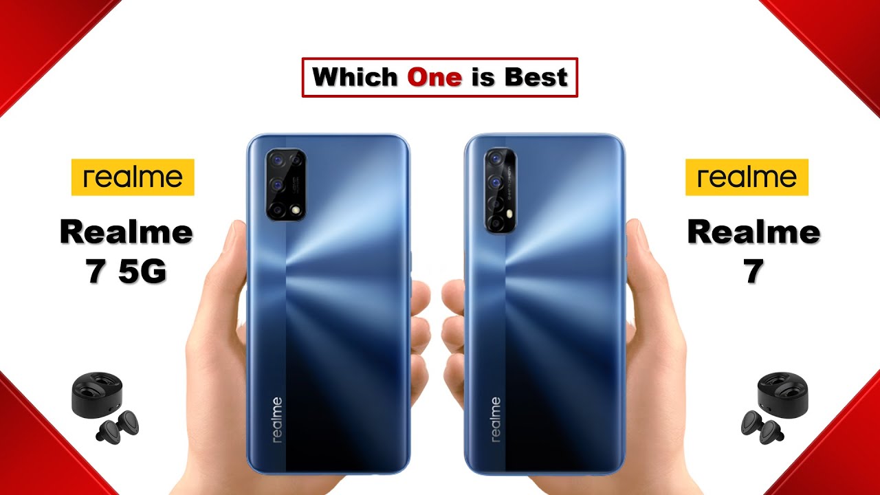 Realme 7 5G vs Realme 7
