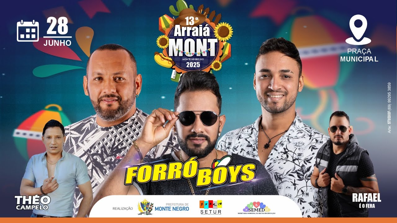 Arraiá Mont 2025 - Forro Boys ao Vivo