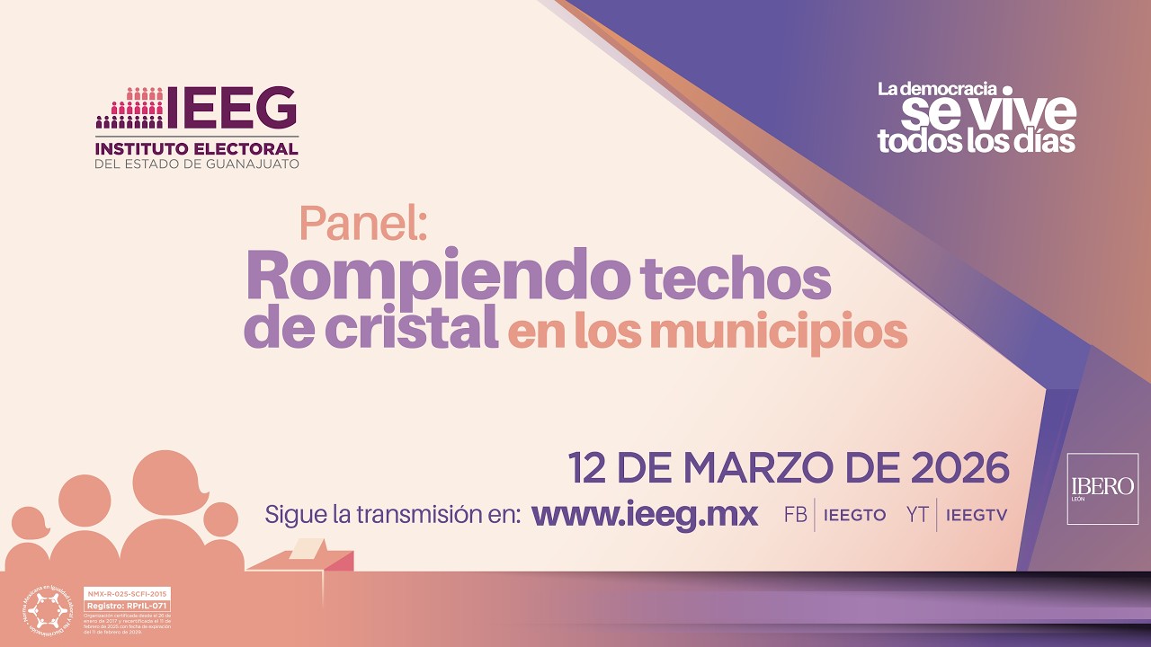 Panel Rompiendo techos de cristal en los municipios