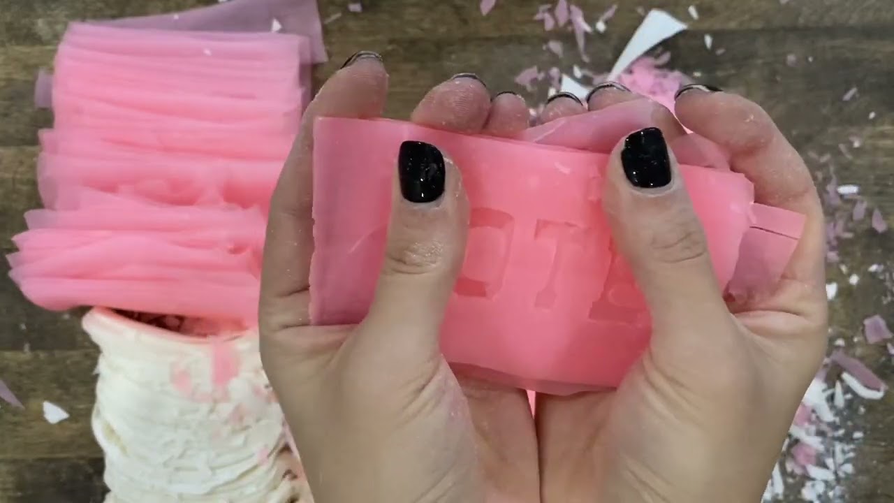 ASMR | soap crunchies | plain soap plates 🌸🐩