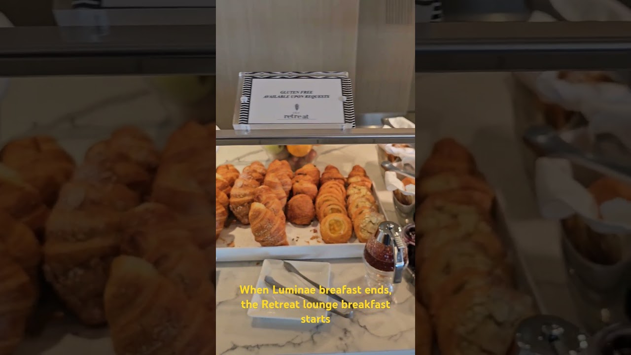 Celebrity Beyond Retreat Lounge Continental Breakfast #cap10benthecruisekid