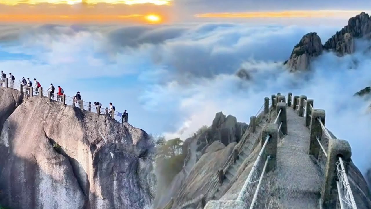 Tiandu Peak | The Most Magnificent Peak of Huangshan | Amazing Landscape in China