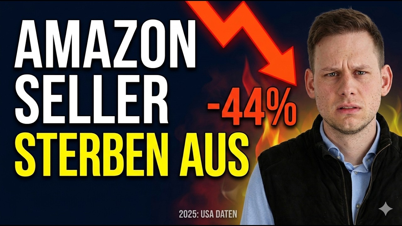 Amazon Seller sterben aus: −44% Neuregistrierungen in 2025